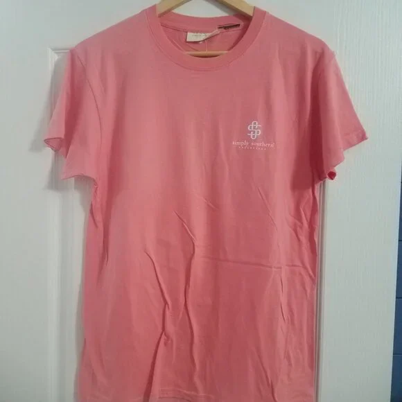 Palm Cocktail “Where the Palm Trees Sway” Shirt Simply Southern NWT Last 1! - Picture 3 of 3